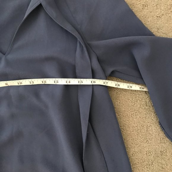 H&M Blue Dress - Bow-tie Dress - Size 8 - Picture 6 of 8